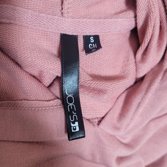 Joe's Women’s Pink Hoodie Sweatshirt Size Small – Casual Pullover Loungewear - Picture 7 of 8